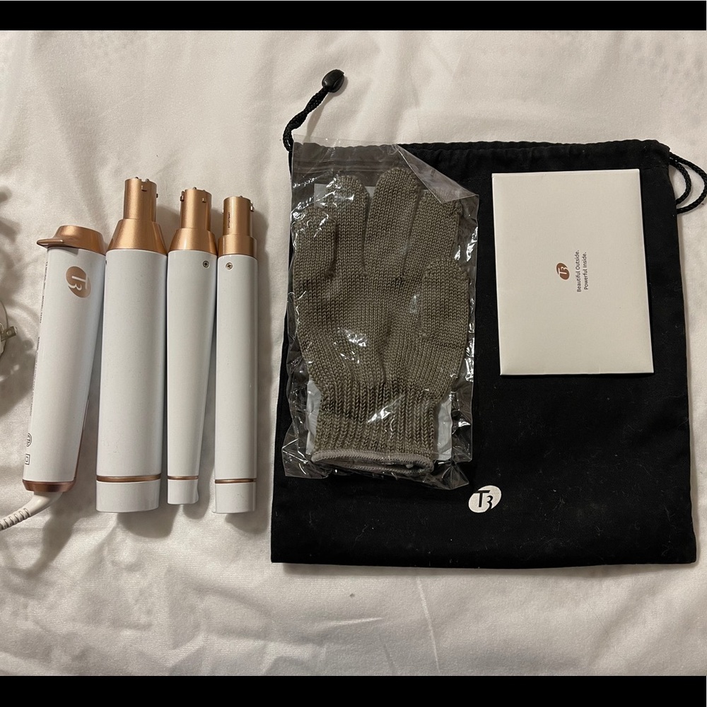 T3 WHIRL TRIO interchangeable styling wand!